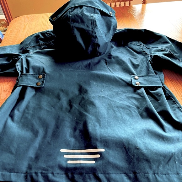 CAT ( Caterpillar ) Women’s winter hooded coat. Teal color, thumb hole as seen - Picture 2 of 12